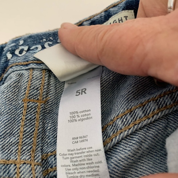 Oshkosh size 5R straight blue jeans. Waist size adjustable. Good condition. - Picture 5 of 14